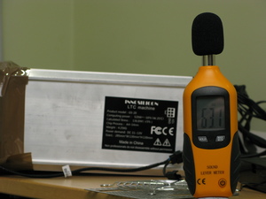 A4 Silverstone FHP141-VF Noise level with tape