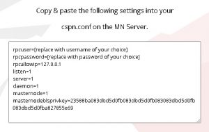 CSPN MN Config File