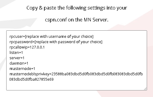 CSPN MN Config File